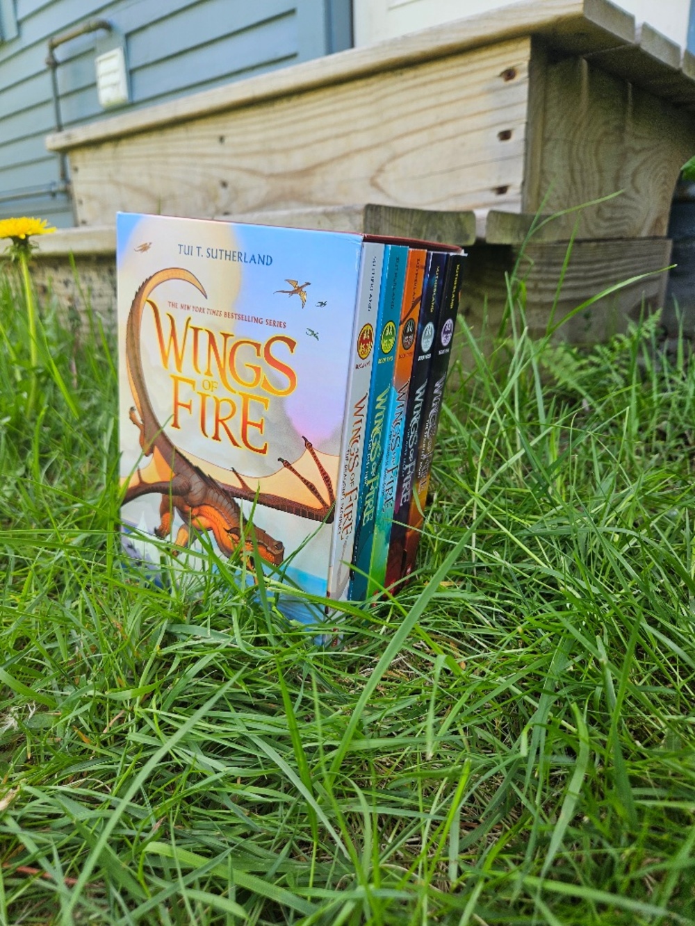 Wings of Fire: Box Set (Books 1-5) by Tui T. Sutherland.
